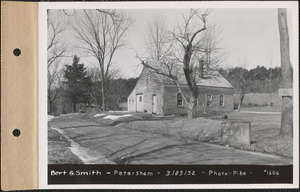 Bert G. Smith, shop, Petersham, Mass., Mar. 23, 1932