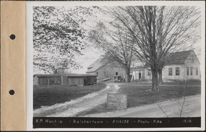 A. P. Hortie, house and barn, Belchertown, Mass., May 16, 1932