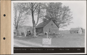 Annie Ouilette, house and barn, Belchertown, Mass., May 16, 1932