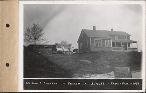 William S. Chaffee, house and chicken houses, Pelham, Mass., May 17, 1932