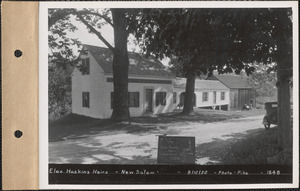 Elan Haskins heirs, house, barn, New Salem, Mass., Aug. 12, 1932