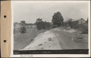 Adam Szymanski, house and barn, Ware, Mass., Aug. 26, 1932