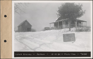 Sarah Graves, house and garage, Pelham, Mass., Dec. 20, 1932