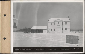 Pelham Town Hall, Pelham, Mass., Dec. 20, 1932