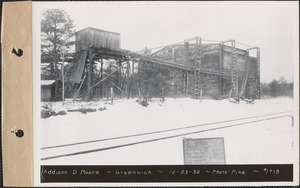 Addison D. Moore, icehouse, Greenwich, Mass., Dec. 23, 1932