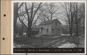 Catherine G. Barrus, house, New Salem, Mass., Jan. 16, 1933