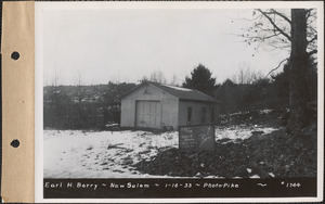 Earl H. Berry, garage, New Salem, Mass., Jan. 16, 1933