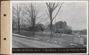 Catherine Connor et al., shed and chicken houses, New Salem, Mass., Jan. 17, 1933