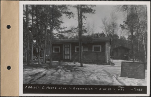 Addison D. Moore and wife, cottage, etc., Greenwich, Mass., Mar. 16, 1933
