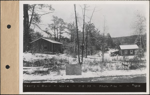 Henry O. Blair, two houses, Ware, Mass., Nov. 6, 1933