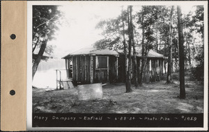 Mary Dempsey, camp, Train Pond, Enfield, Mass., June 28, 1934