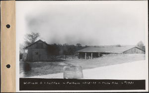William S. Chaffee, sheds, Pelham, Mass., Sep. 12, 1935