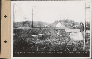 Eugenie Marshall, culvert, New Salem, Mass., Oct. 24, 1935