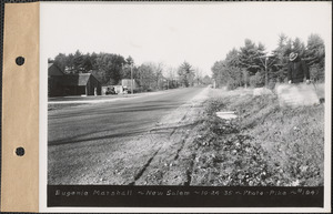 Eugenie Marshall, culvert, New Salem, Mass., Oct. 24, 1935