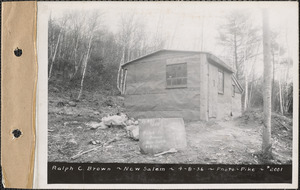 Ralph C. Brown, shack, New Salem, Mass., Apr. 8, 1936