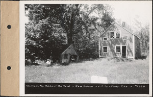 William and Robert Bullard, old mill, New Salem, Mass., June 5, 1936