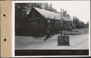 Clarence A. Moore, Swift River Garage, Greenwich, Mass., Sep. 27, 1937