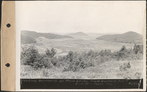 Looking northerly up main valley from Quabbin Hill, Quabbin Reservoir, Mass., Aug. 14, 1939