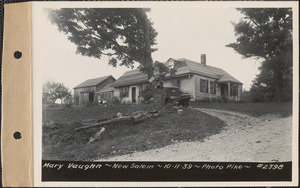 Mary Vaughn, house and shed, New Salem, Mass., Oct. 11, 1939