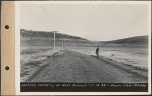 Looking easterly at West Branch, Quabbin Reservoir, Mass., Nov. 14, 1939