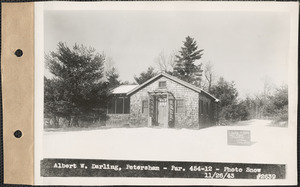 Albert W. Darling, camp, Petersham, Mass., Nov. 26, 1943