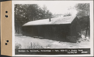 Harlan H. Ballard, camp, Petersham, Mass., Nov. 26, 1943