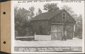 Bessie L. Mackie, barn, looking northeasterly, New Salem, Mass., July 24, 1945