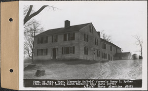 Commonwealth of Massachusetts, formerly Harry L. Ryther, looking southwesterly, Ware (formerly Enfield), Mass., Apr. 11, 1947