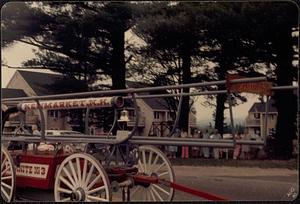 Granite #3, Newmarket, NH, antique fire apparatus on parade