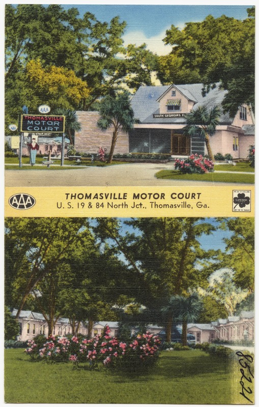 Thomasville Motor Court, U.S. 19 & 84 north jct., Thomasville, Ga.