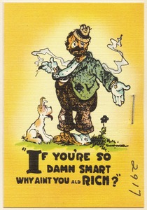 If you're so damn smart why ain't you aldRich?