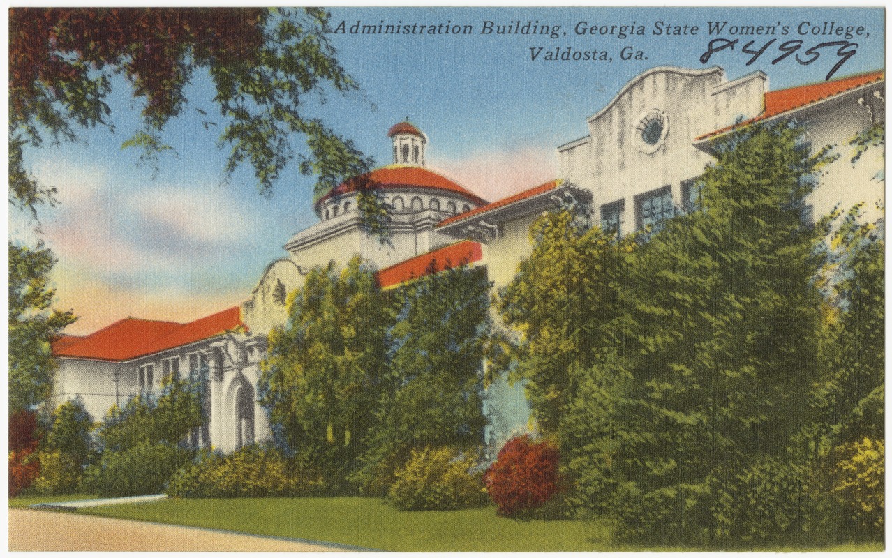 Administration building, Georgia State Women's College, Valdosta, Ga.