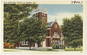 First Methodist Church in Vidalia, Ga.