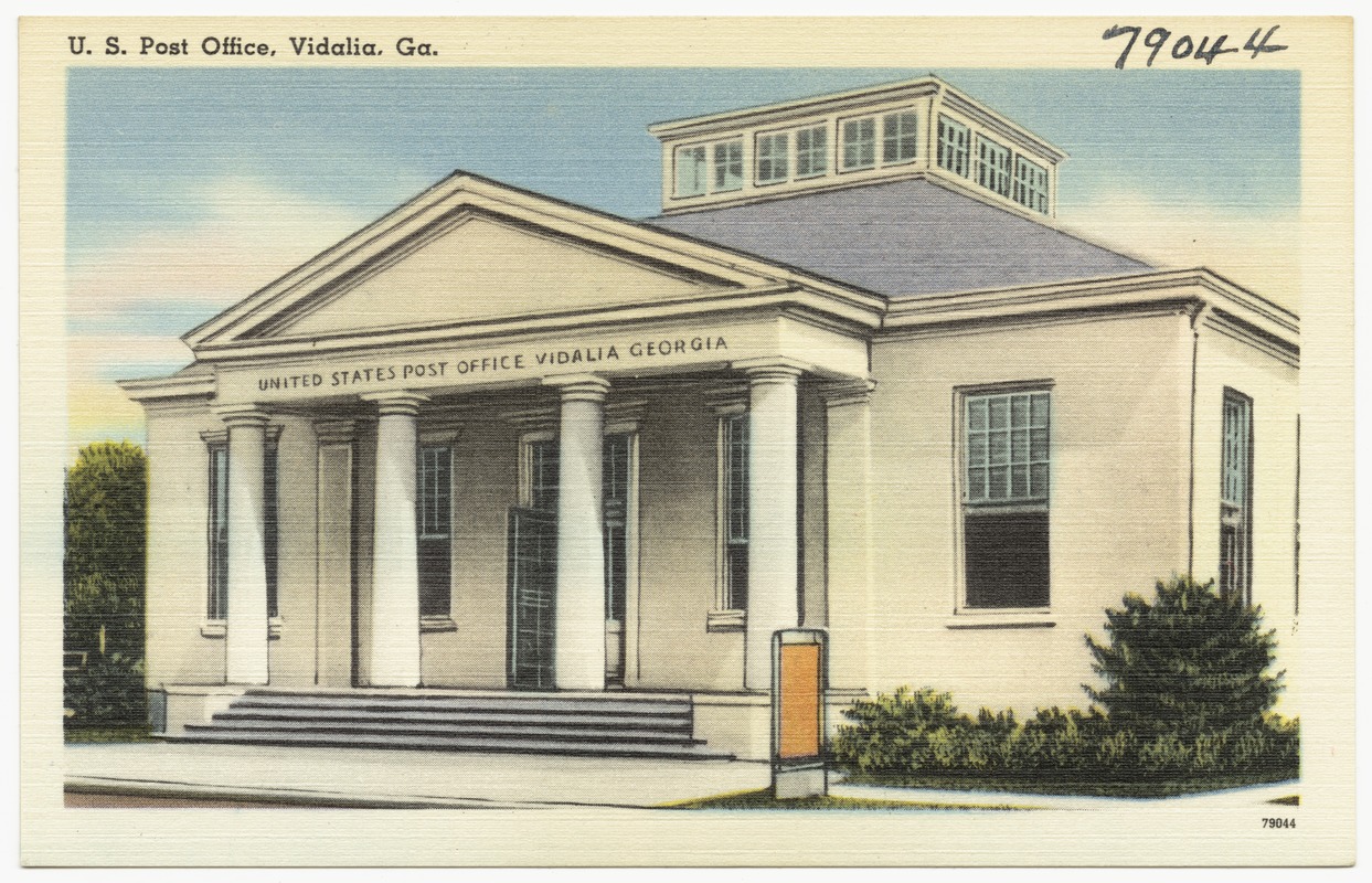 U.S. Post Office, Vidalia, Ga. Digital Commonwealth