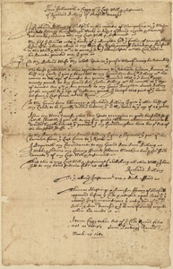 Last will and testament of Richard Billing, March 21, 1684