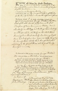 Deed, Samuel Partridge to George Hibbard of Hadley, 1786