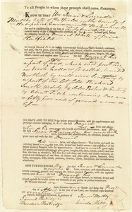 Deed, Isaac and Lucinda Maltby to Daniel White, 1817