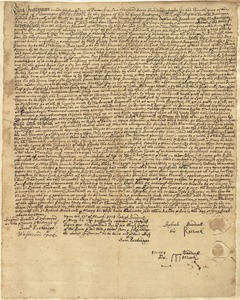 Deed, from Robert Bardwell and wife Mary to son Ebenezer Bardwell, Dec. 10, 1712