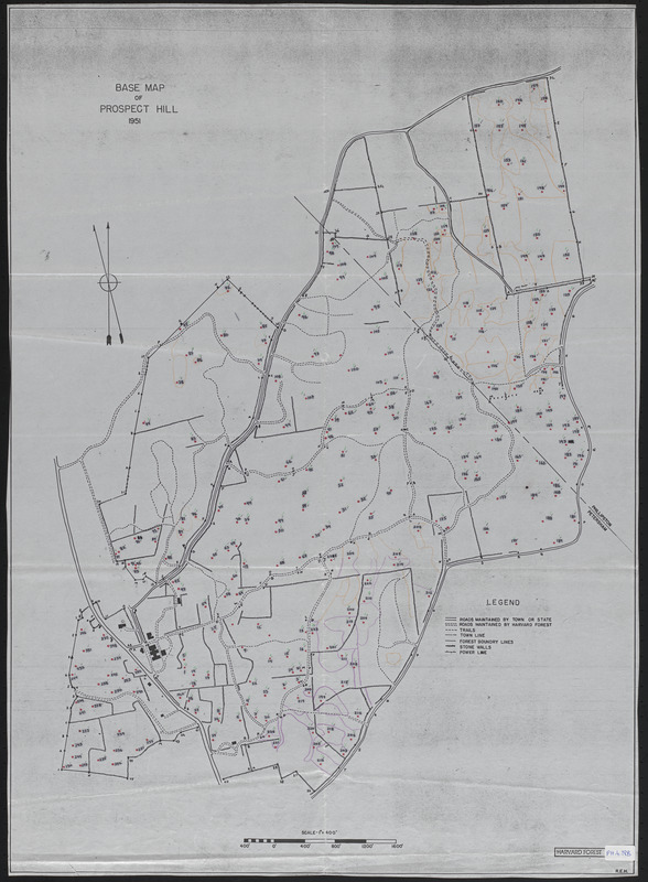 Prospect Hill 1937 Plot Location - David Foster Research HF 1995-26a