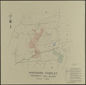 Harvard Forest Prospect Hill Block Hare Range Maps
