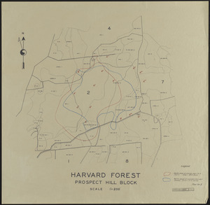 Harvard Forest Prospect Hill Block Hare Range Maps
