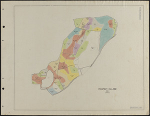 Prospect Hill VIII 1931 Stand Map - shows location of 1932 imp. Cuts