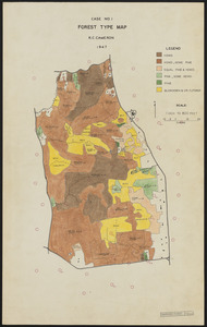Prospect Hill IX Forest Type Map 1947