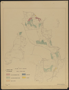 Slab City Block Stand Map 1946 Plantations