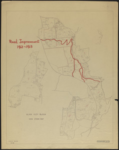 Slab City Block Stand Map Road Improvement - 1962-1963