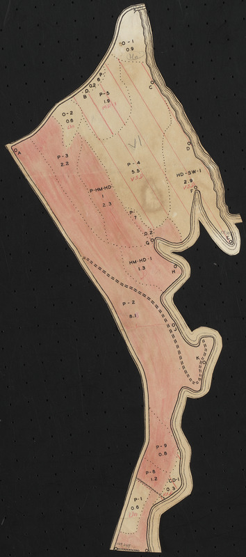 Slab City 1938 hurricane damage map compartment VI