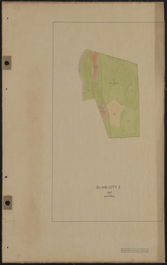 Slab City I 1927 Stand Map
