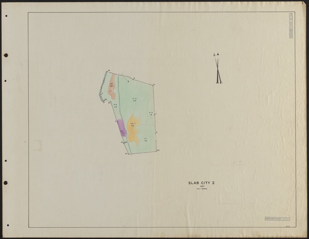 Slab City I 1937 Stand Map