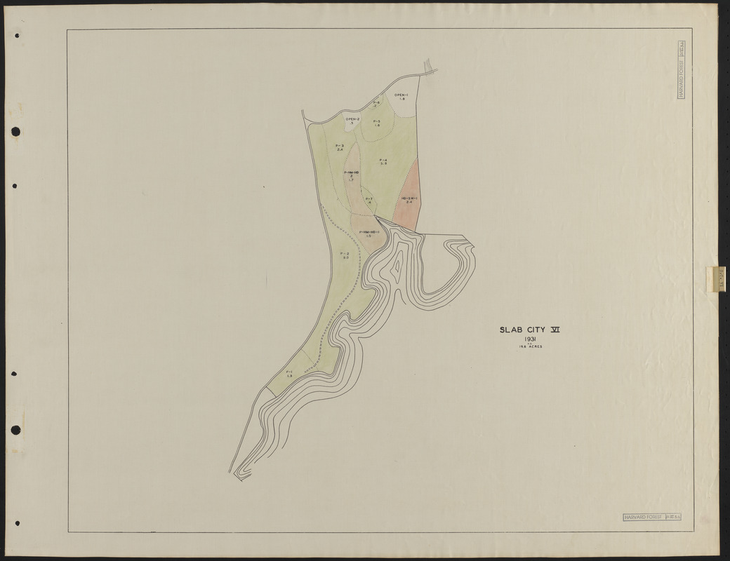 Slab City VI 1931 Stand Map