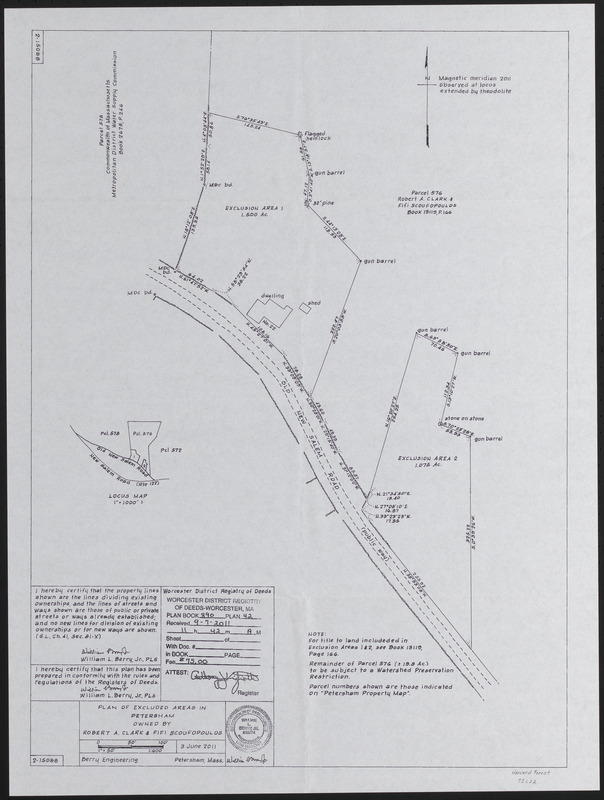 Parcel 576, Robert A. Clark and Fifi Scoufopoulos Land